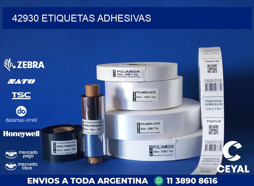 42930 ETIQUETAS ADHESIVAS