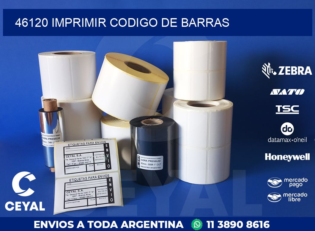 46120 IMPRIMIR CODIGO DE BARRAS