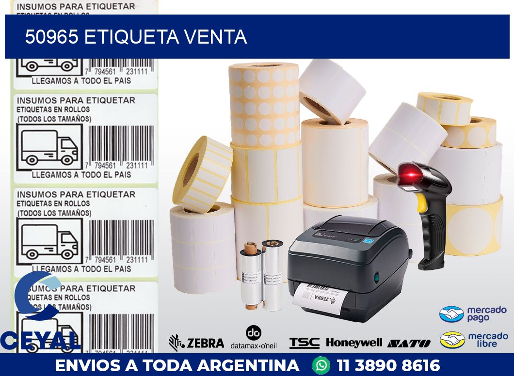50965 ETIQUETA VENTA
