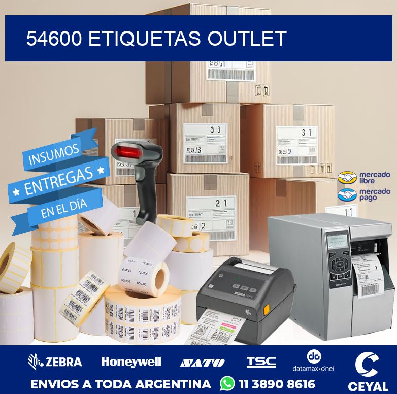 54600 ETIQUETAS OUTLET
