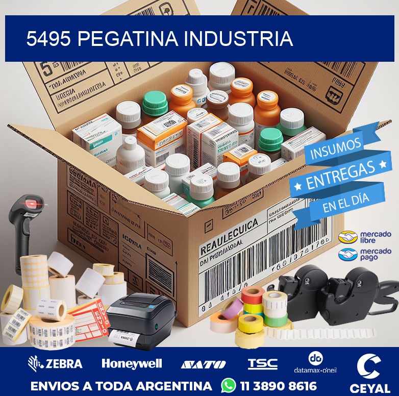 5495 PEGATINA INDUSTRIA