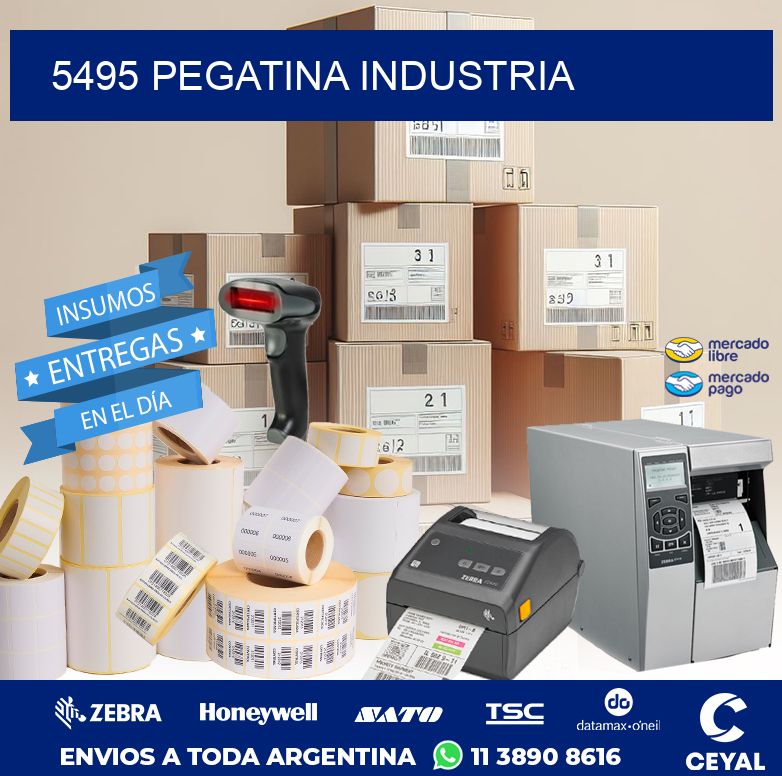 5495 PEGATINA INDUSTRIA