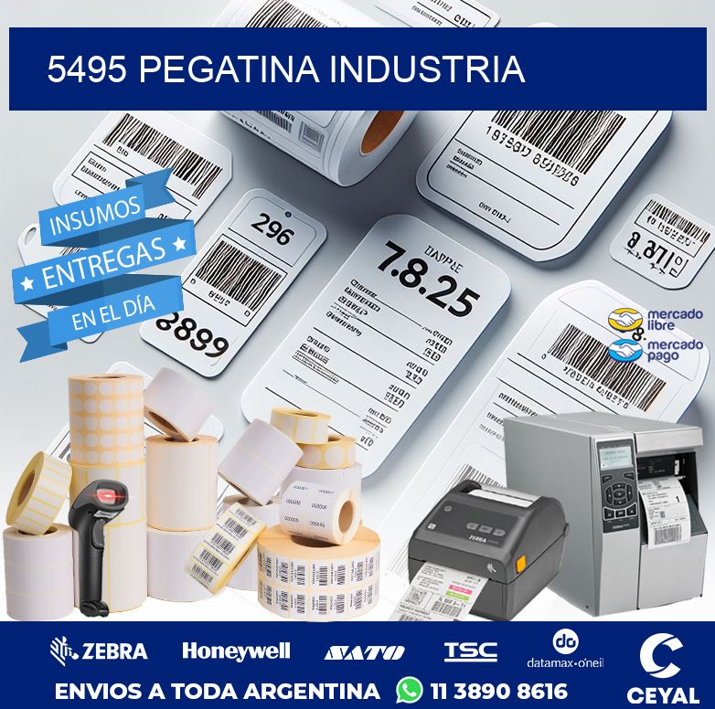 5495 PEGATINA INDUSTRIA