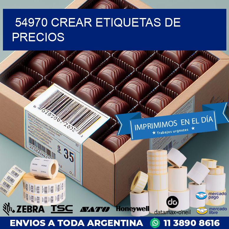 54970 CREAR ETIQUETAS DE PRECIOS