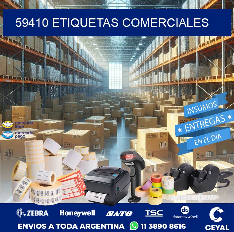 59410 ETIQUETAS COMERCIALES