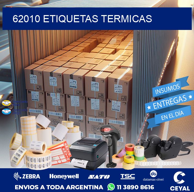 62010 ETIQUETAS TERMICAS