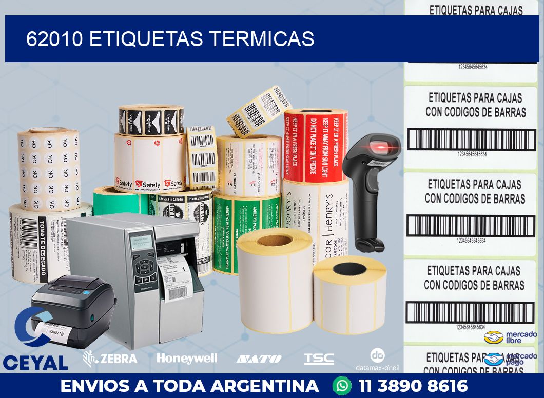 62010 ETIQUETAS TERMICAS