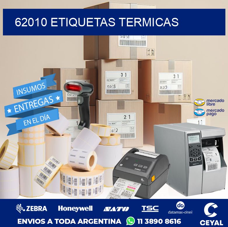 62010 ETIQUETAS TERMICAS