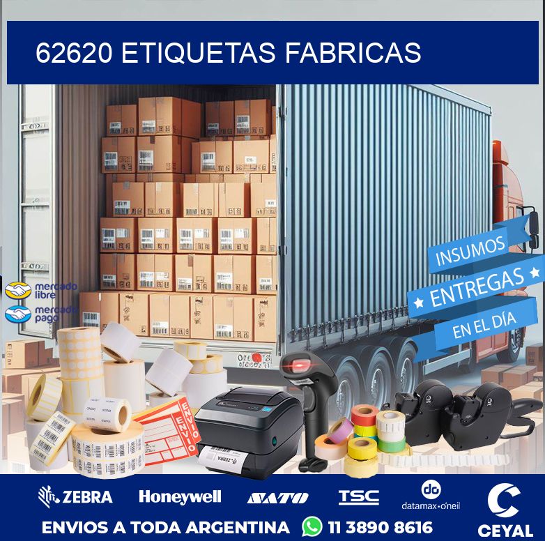 62620 ETIQUETAS FABRICAS