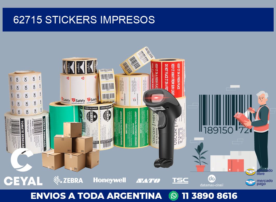 62715 STICKERS IMPRESOS