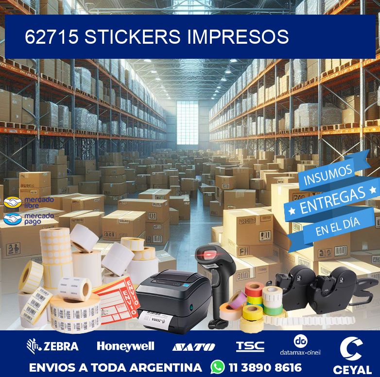 62715 STICKERS IMPRESOS