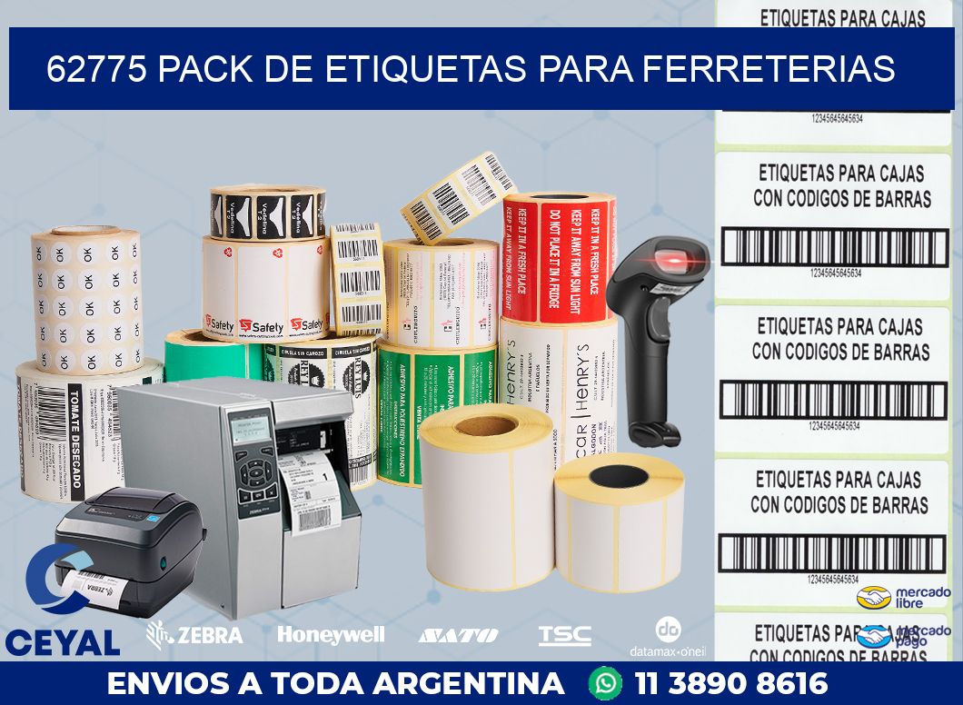 62775 PACK DE ETIQUETAS PARA FERRETERIAS