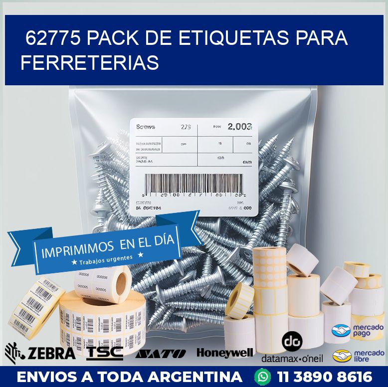 62775 PACK DE ETIQUETAS PARA FERRETERIAS