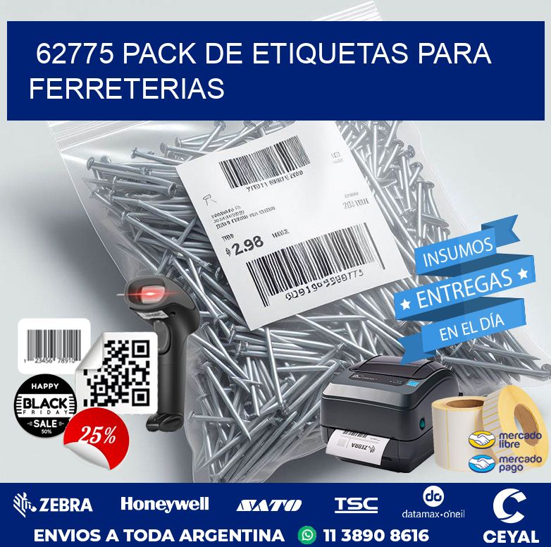 62775 PACK DE ETIQUETAS PARA FERRETERIAS