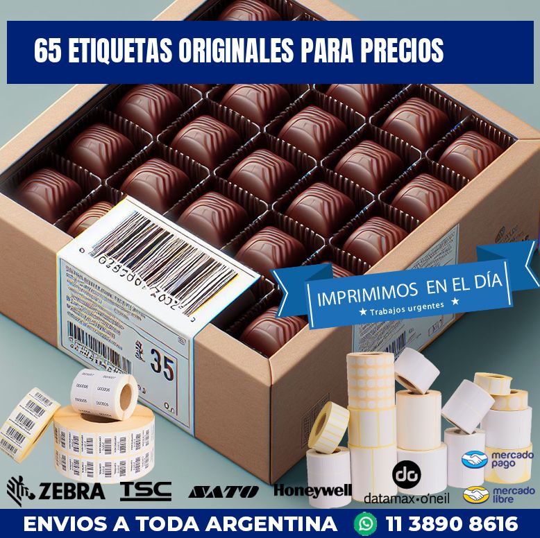 65 ETIQUETAS ORIGINALES PARA PRECIOS