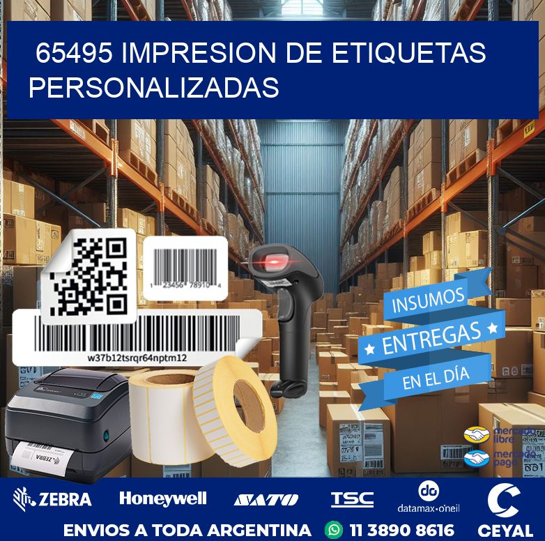 65495 IMPRESION DE ETIQUETAS PERSONALIZADAS