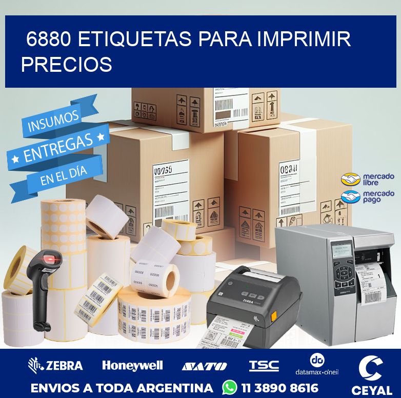 6880 ETIQUETAS PARA IMPRIMIR PRECIOS