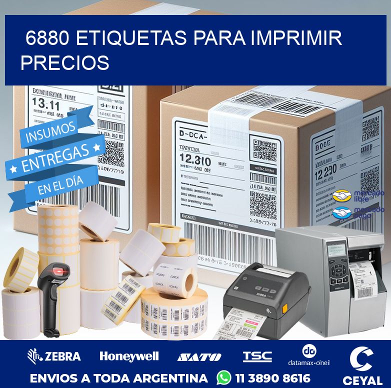 6880 ETIQUETAS PARA IMPRIMIR PRECIOS