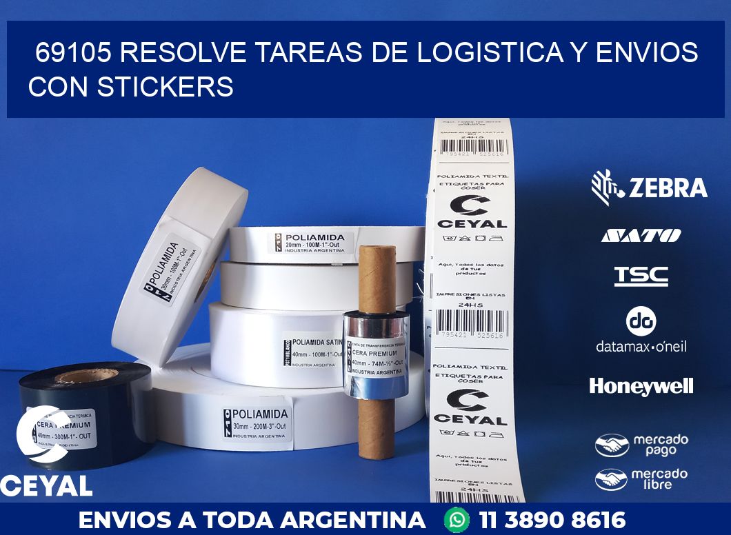 69105 RESOLVE TAREAS DE LOGISTICA Y ENVIOS CON STICKERS