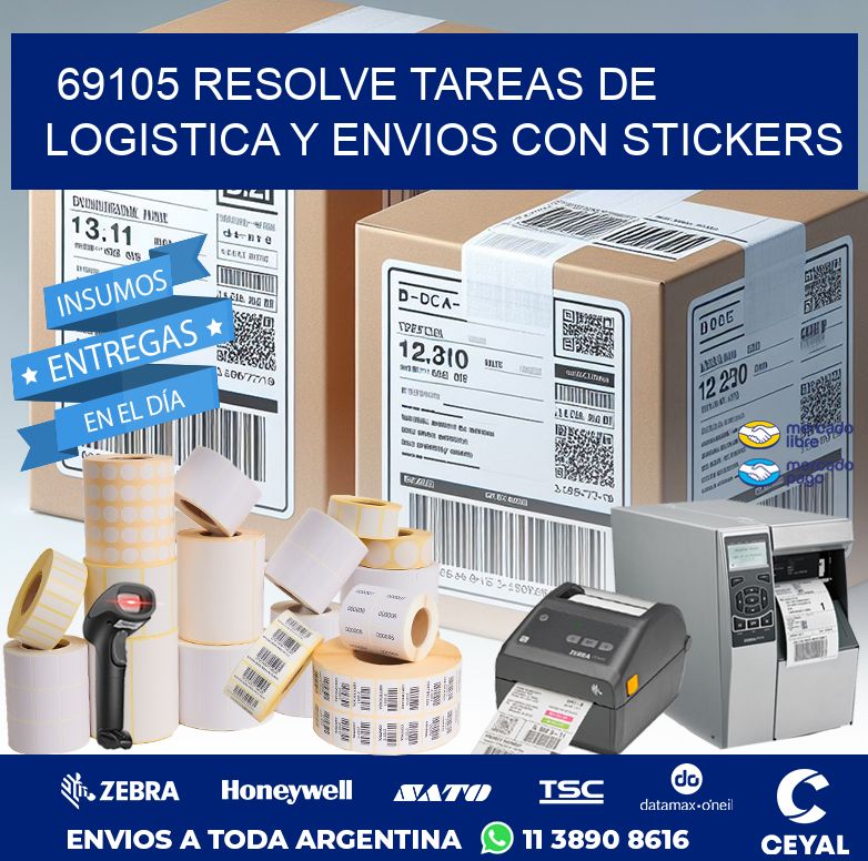 69105 RESOLVE TAREAS DE LOGISTICA Y ENVIOS CON STICKERS