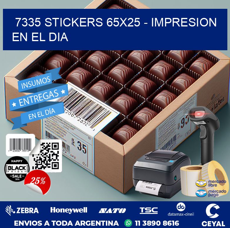 7335 STICKERS 65×25 – IMPRESION EN EL DIA