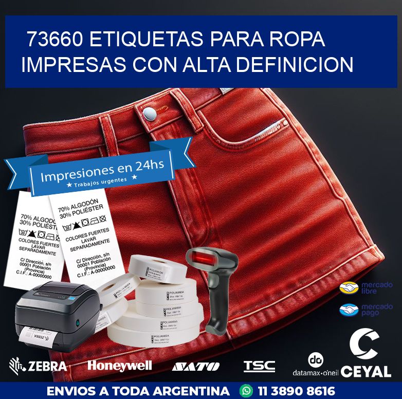 73660 ETIQUETAS PARA ROPA IMPRESAS CON ALTA DEFINICION