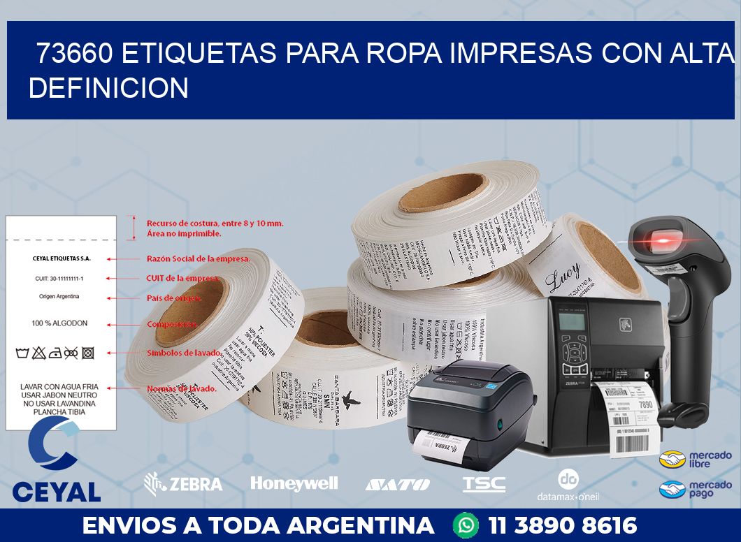 73660 ETIQUETAS PARA ROPA IMPRESAS CON ALTA DEFINICION