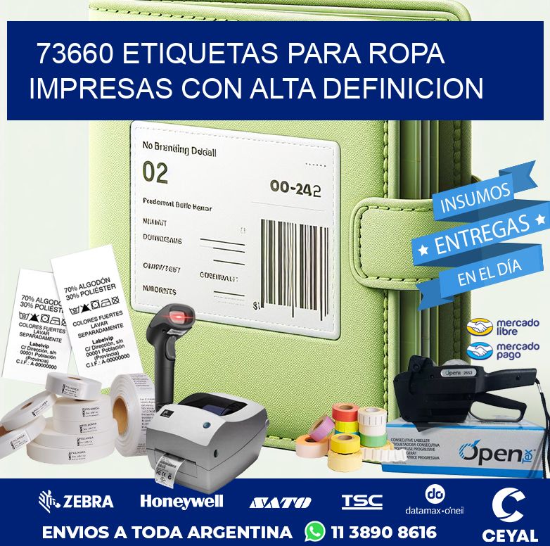 73660 ETIQUETAS PARA ROPA IMPRESAS CON ALTA DEFINICION