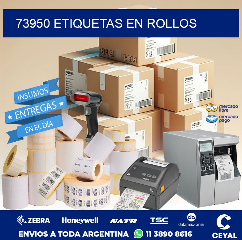 73950 ETIQUETAS EN ROLLOS