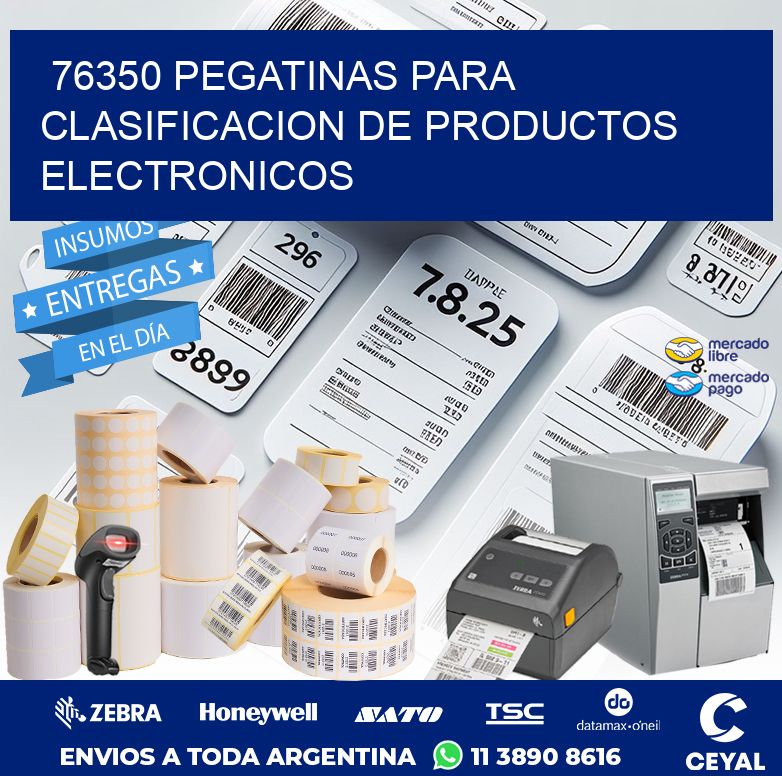 76350 PEGATINAS PARA CLASIFICACION DE PRODUCTOS ELECTRONICOS