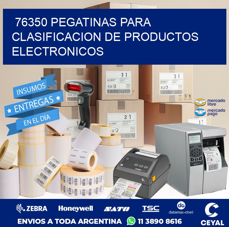 76350 PEGATINAS PARA CLASIFICACION DE PRODUCTOS ELECTRONICOS