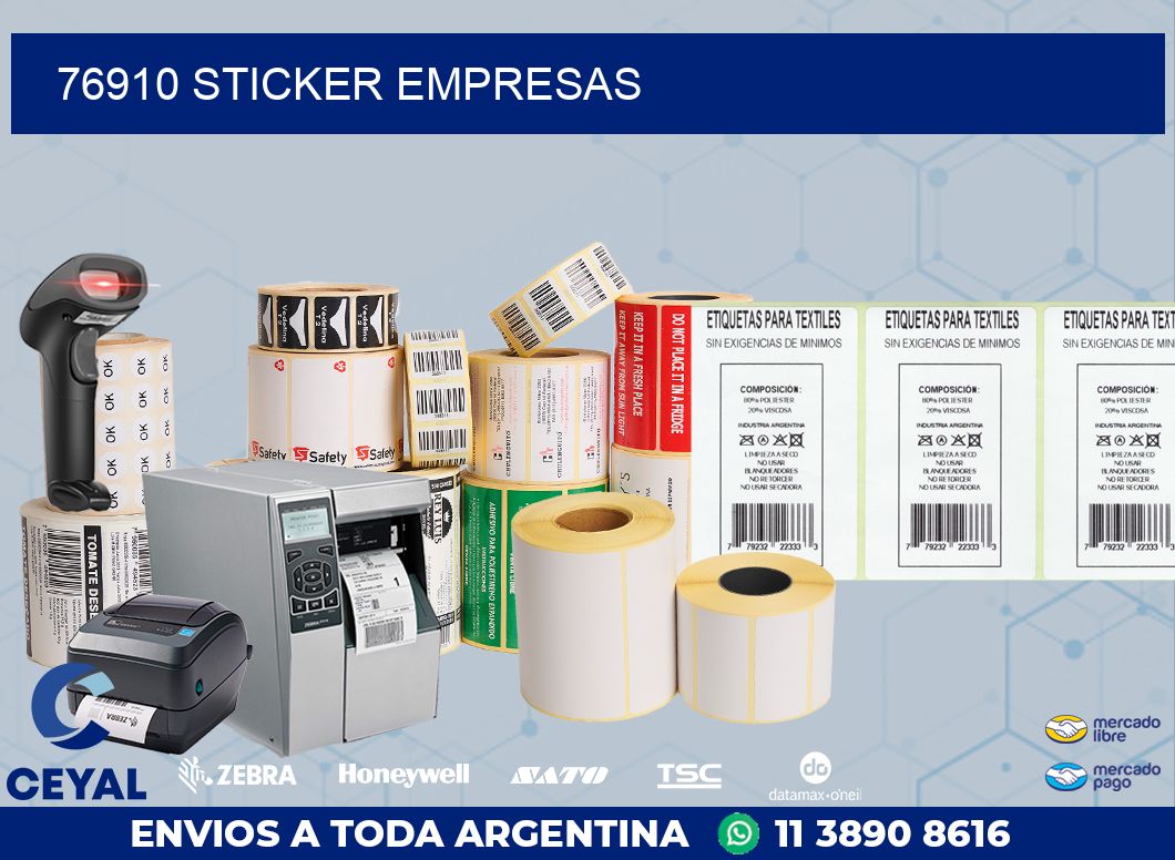 76910 STICKER EMPRESAS