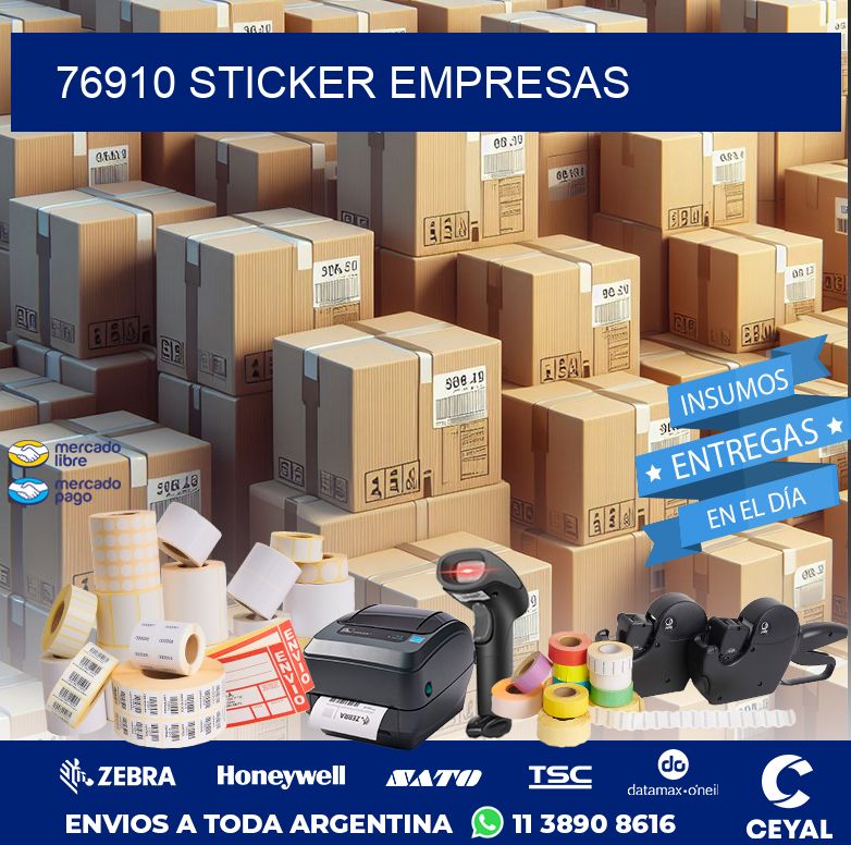 76910 STICKER EMPRESAS