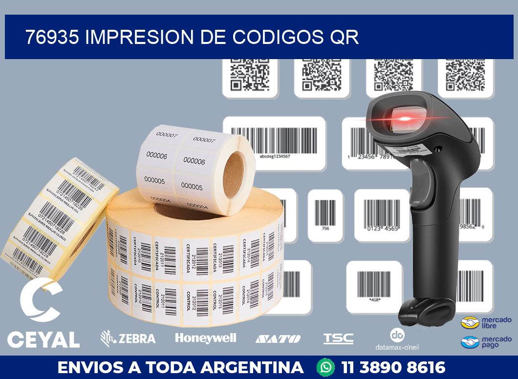 76935 IMPRESION DE CODIGOS QR