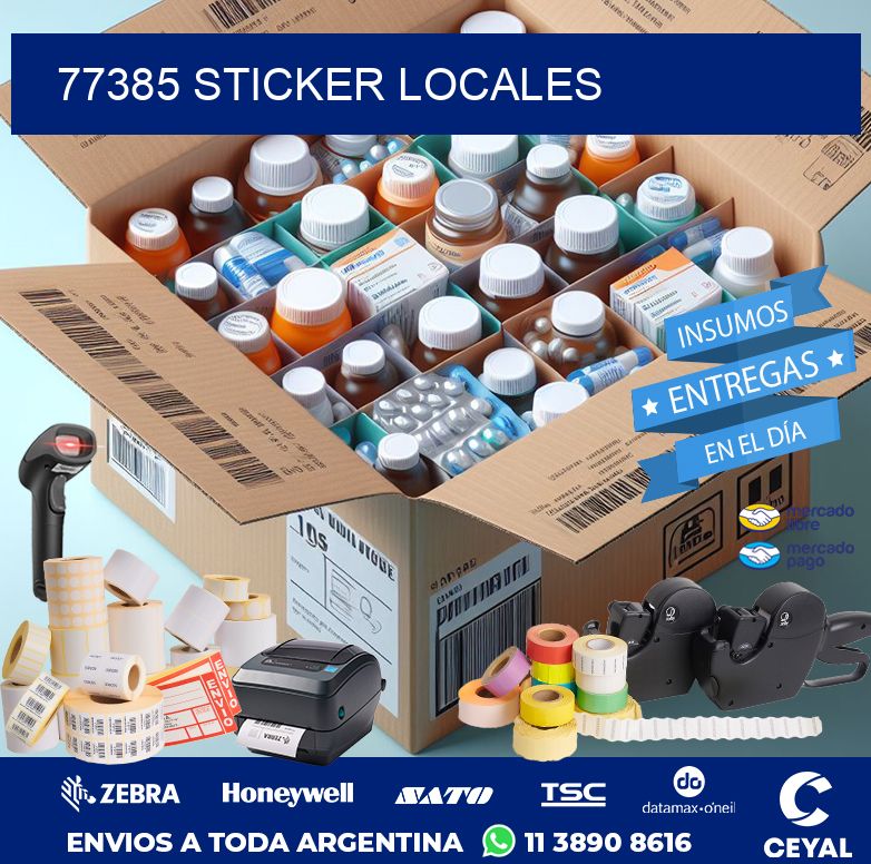 77385 STICKER LOCALES
