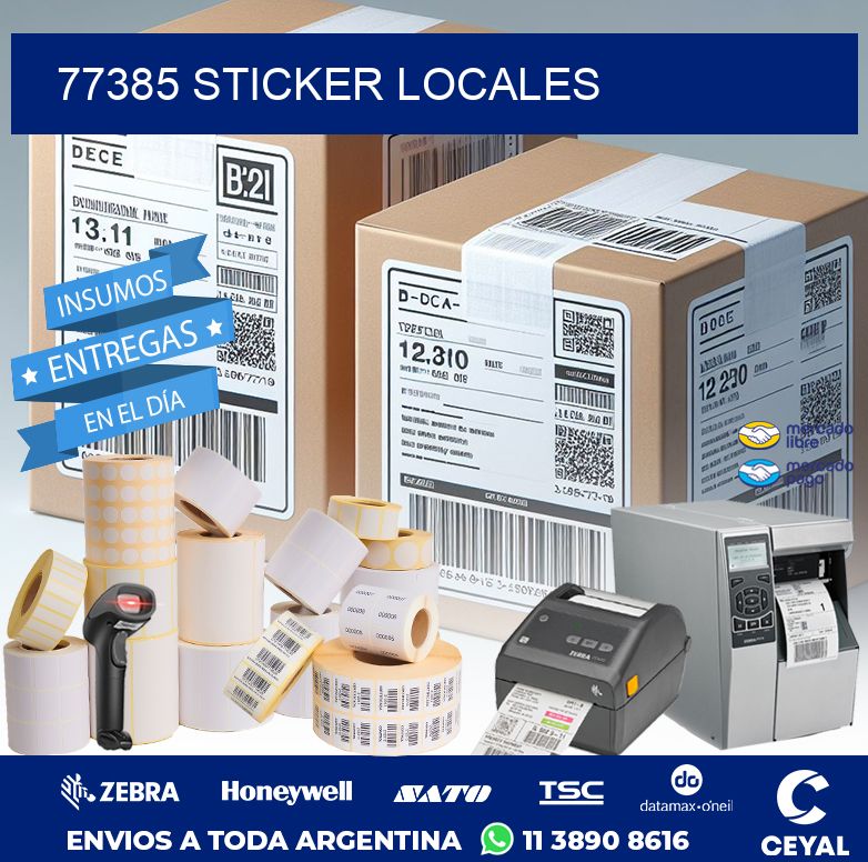77385 STICKER LOCALES