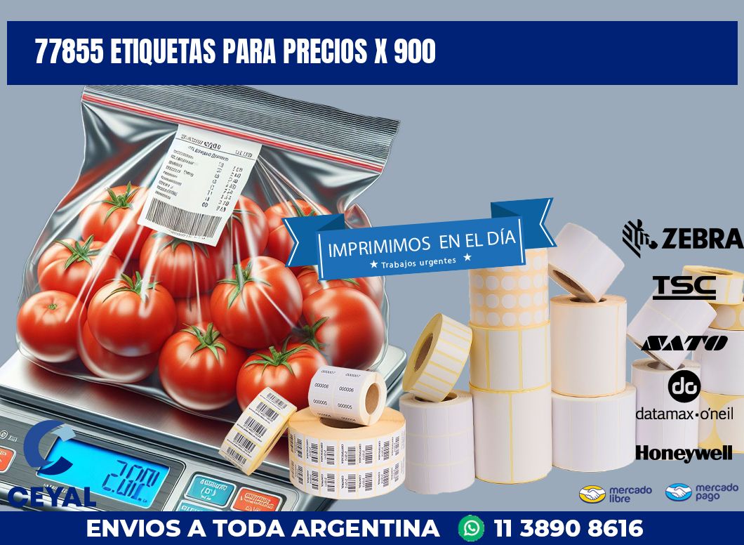 77855 ETIQUETAS PARA PRECIOS X 900