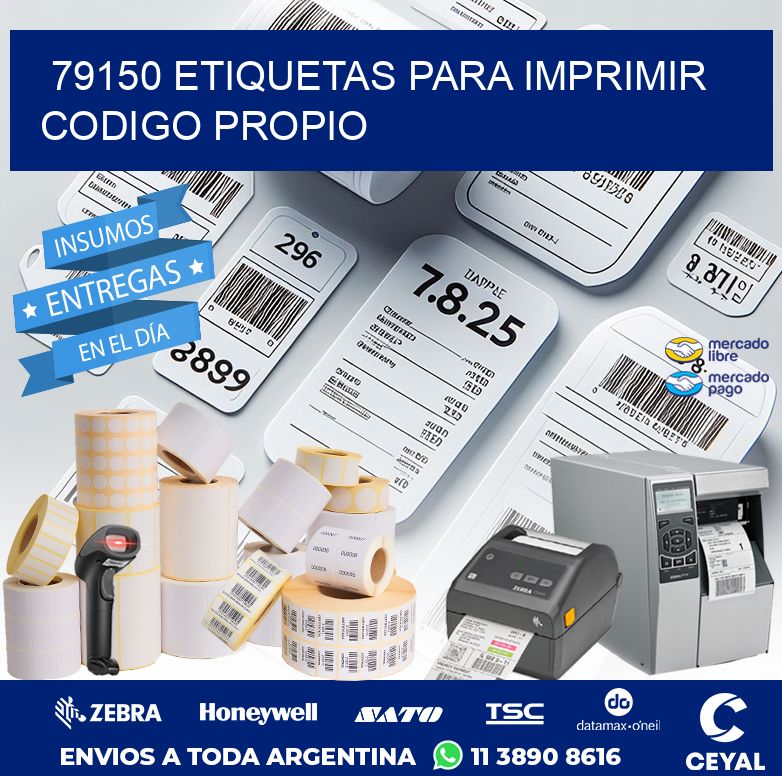 79150 ETIQUETAS PARA IMPRIMIR CODIGO PROPIO