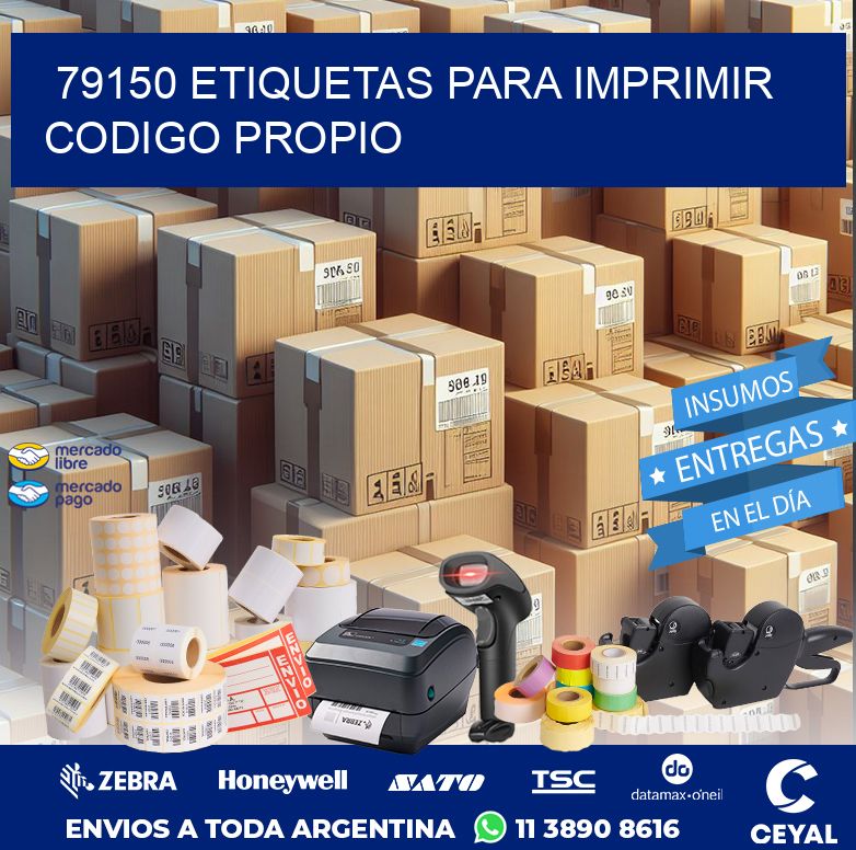 79150 ETIQUETAS PARA IMPRIMIR CODIGO PROPIO