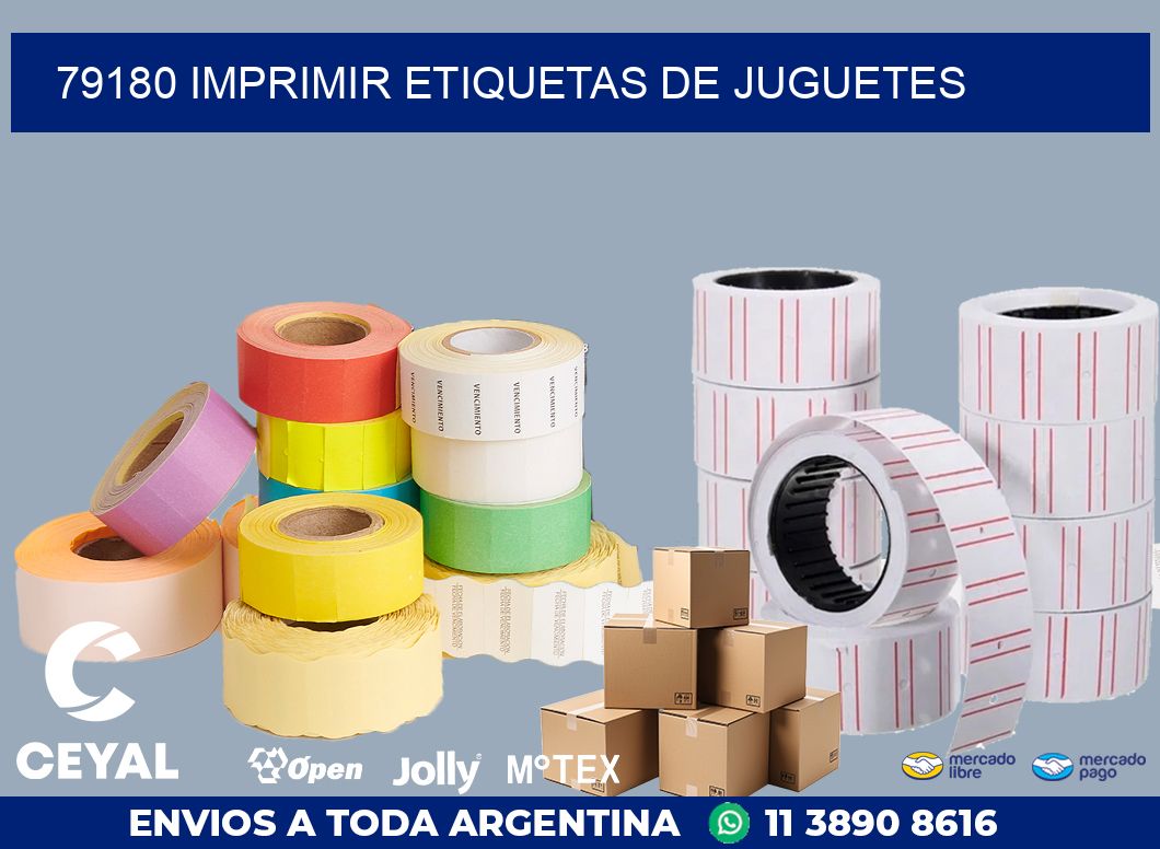 79180 IMPRIMIR ETIQUETAS DE JUGUETES