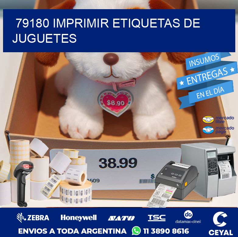 79180 IMPRIMIR ETIQUETAS DE JUGUETES
