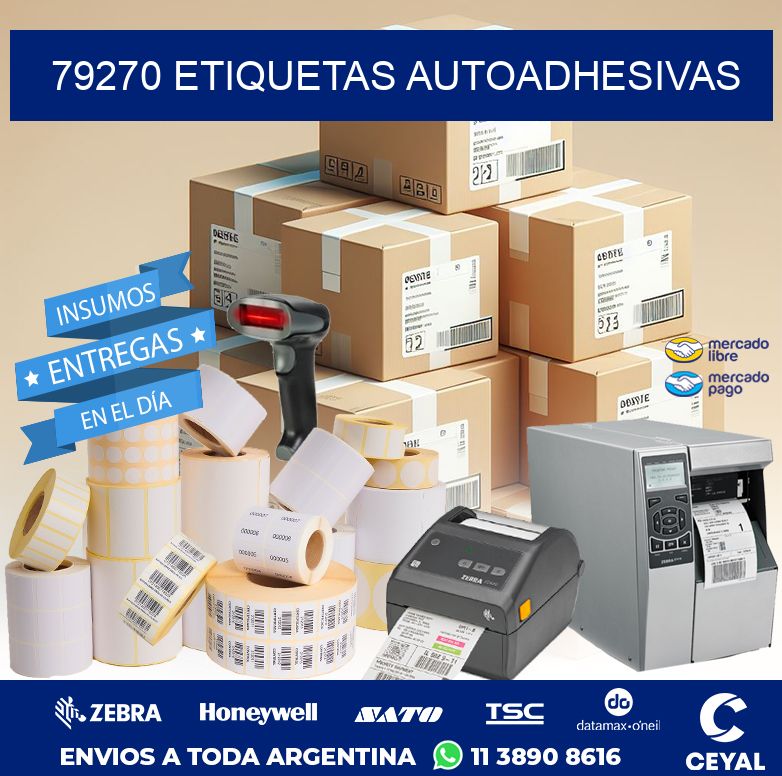 79270 ETIQUETAS AUTOADHESIVAS