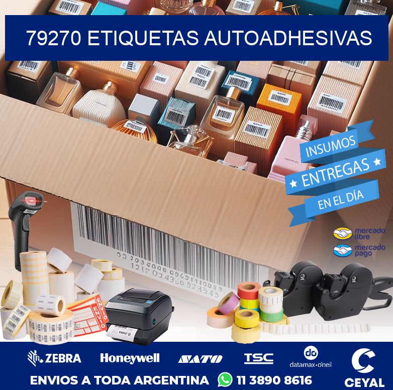 79270 ETIQUETAS AUTOADHESIVAS