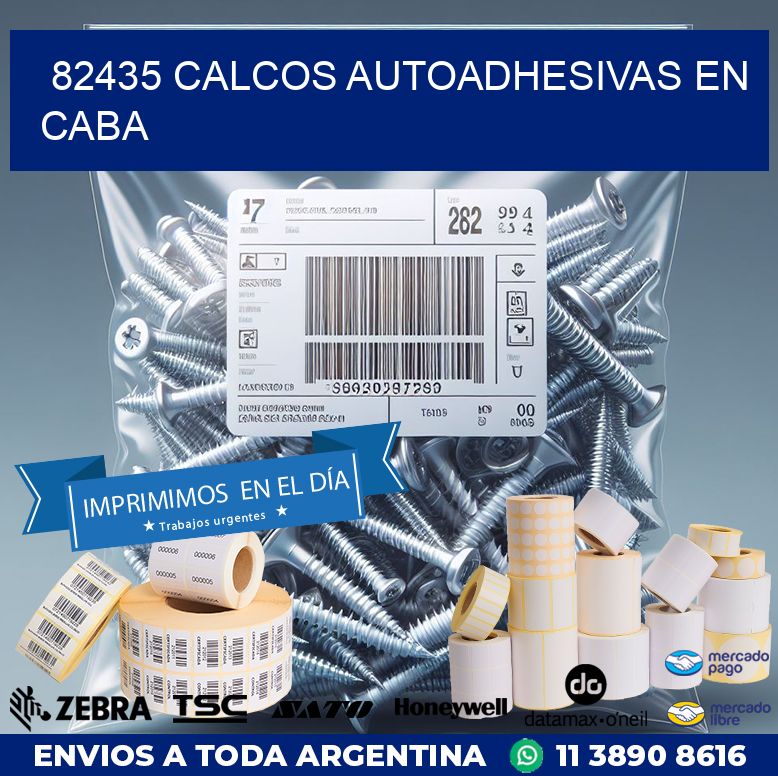 82435 CALCOS AUTOADHESIVAS EN CABA