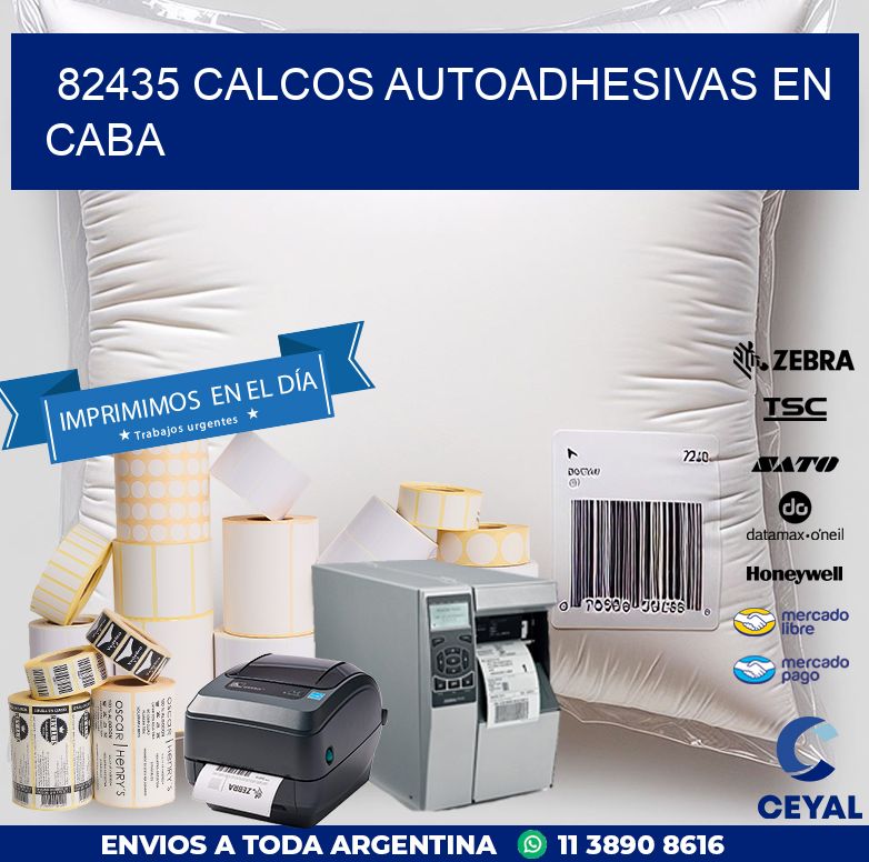82435 CALCOS AUTOADHESIVAS EN CABA