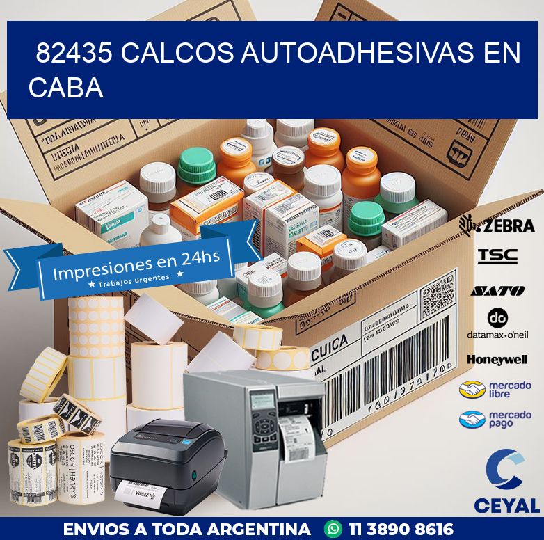 82435 CALCOS AUTOADHESIVAS EN CABA