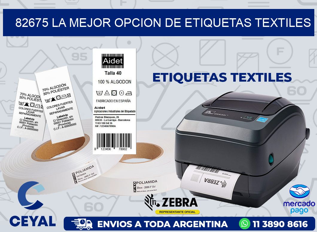 82675 LA MEJOR OPCION DE ETIQUETAS TEXTILES