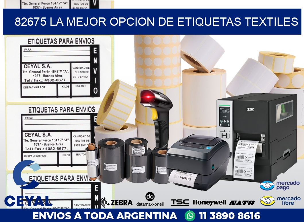 82675 LA MEJOR OPCION DE ETIQUETAS TEXTILES