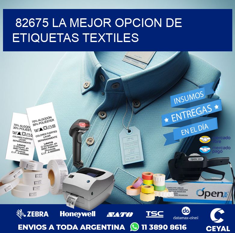 82675 LA MEJOR OPCION DE ETIQUETAS TEXTILES