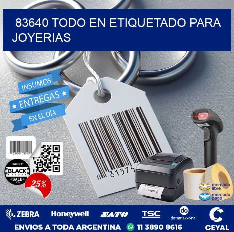 83640 TODO EN ETIQUETADO PARA JOYERIAS